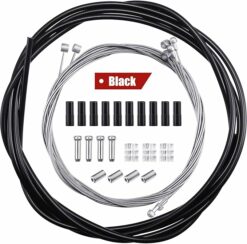 4 Pieces Bike Brake Cable Universal Inner Bicycle Housing Shift Cable Kit for Mountain Road Bike Repair TE13