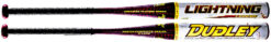 Dudley Lightning Legend 2.0 Slowpitch Softball Bat 34/27 - Fusion Composite, End-Loaded, 12" Barrel, White/Red