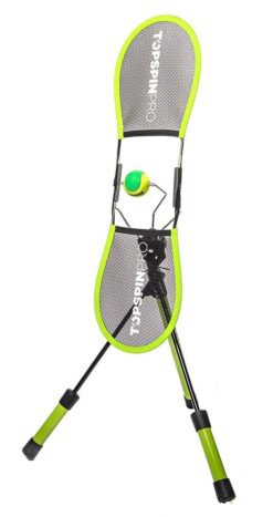 TopspinPro Tennis Training Aid - Portable Device for Perfecting Topspin Groundstrokes