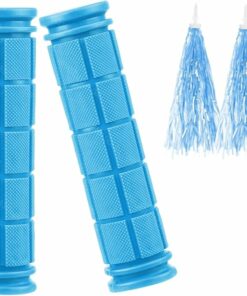 Bike Handlebar Grips with Tassel Streamers TE6