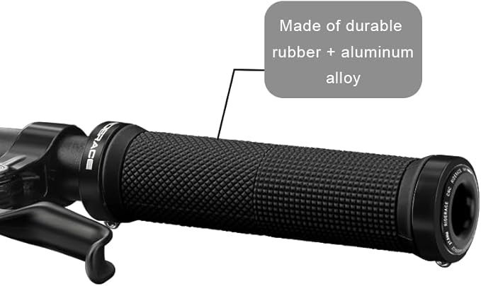 Premium Rubber Handlebar Grips TE19 - Image 2