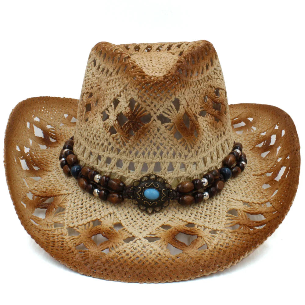 Adventure-Ready Straw Cowboy Hat - Image 3