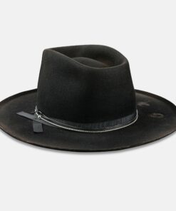 Casual Cool Distressed Fedora Hat