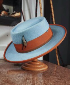 Classic Felt Pork Pie Hat