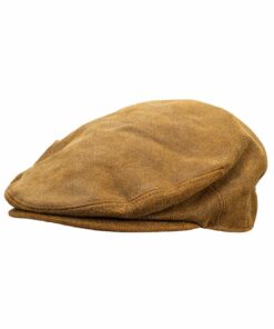 Leather Ascot Cap