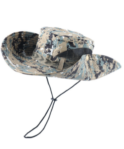 Men and Women Camouflage Large Brim Boonie Hat