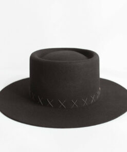 Obsidian Felt Fedora