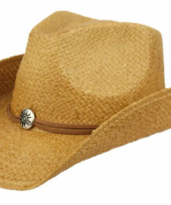 Wild West Classic Straw Shapeable Cowboy Hat