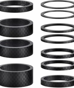 11PCS Bike Carbon Fiber Headset Spacers TE27