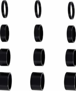 12 PCS Bike Headset Spacer Bike Handlebar Stem Spacers TE36