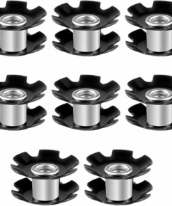 8 Pcs Bike Headset Star Nut TE44