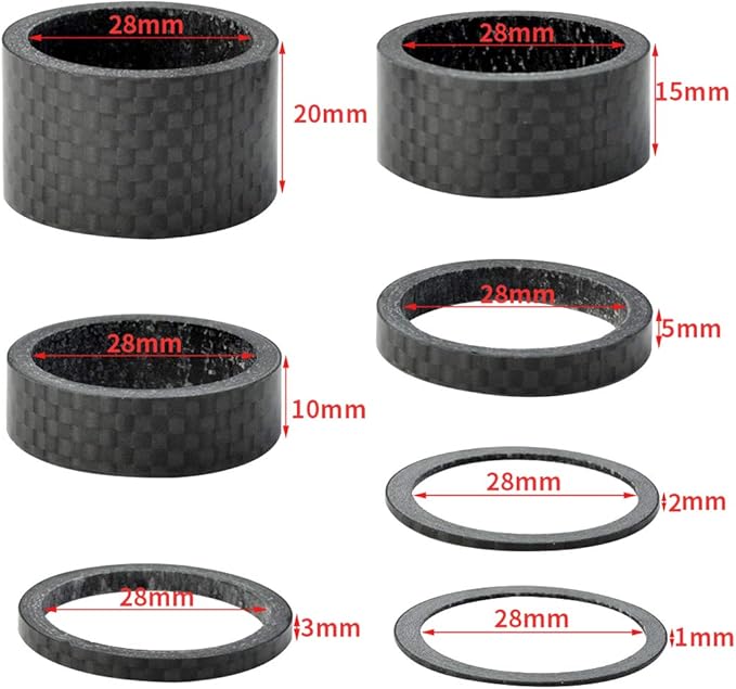 Fengek 15 Pcs Headset Spacer TE48 - Image 2