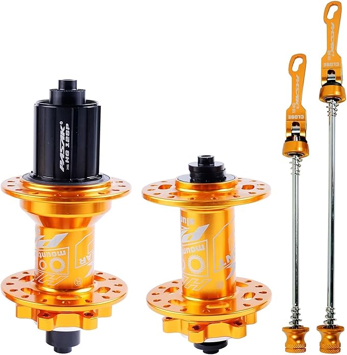 Yellow Mountain Bike Hub Set TE15